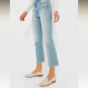 MOTHER Au Revoir Hustler Ankle Fray